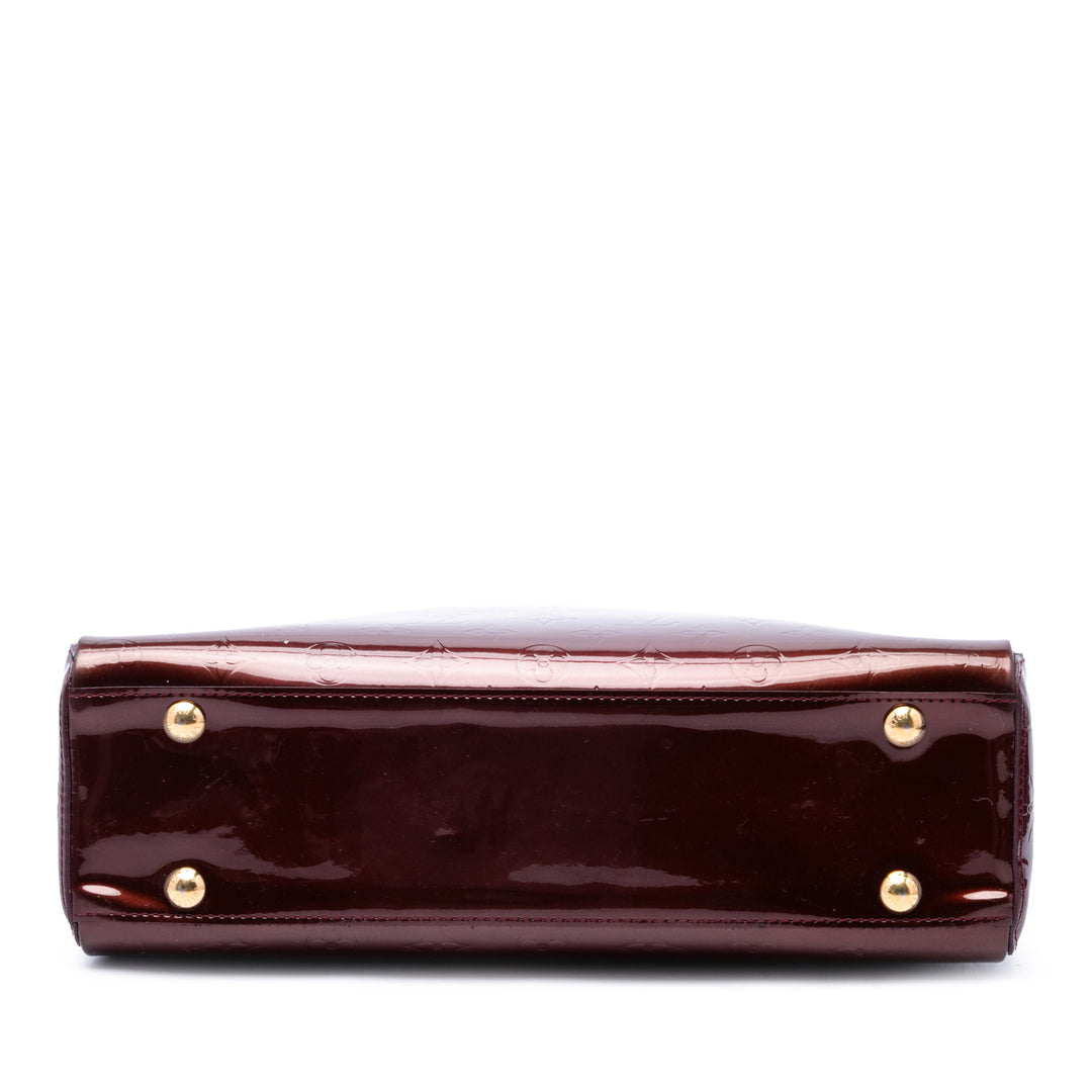 Louis Vuitton Melrose Avenue Cuir verni Monogram Rouge