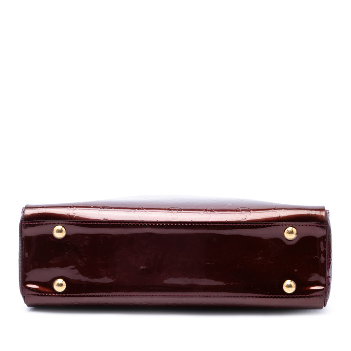 Louis Vuitton Melrose Avenue Cuir verni Monogram Rouge