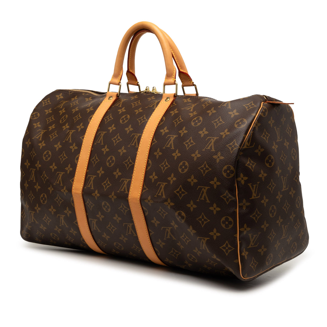 Keepall 50 Monogram Marron