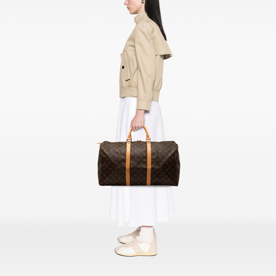 Keepall 50 Monogram Marron