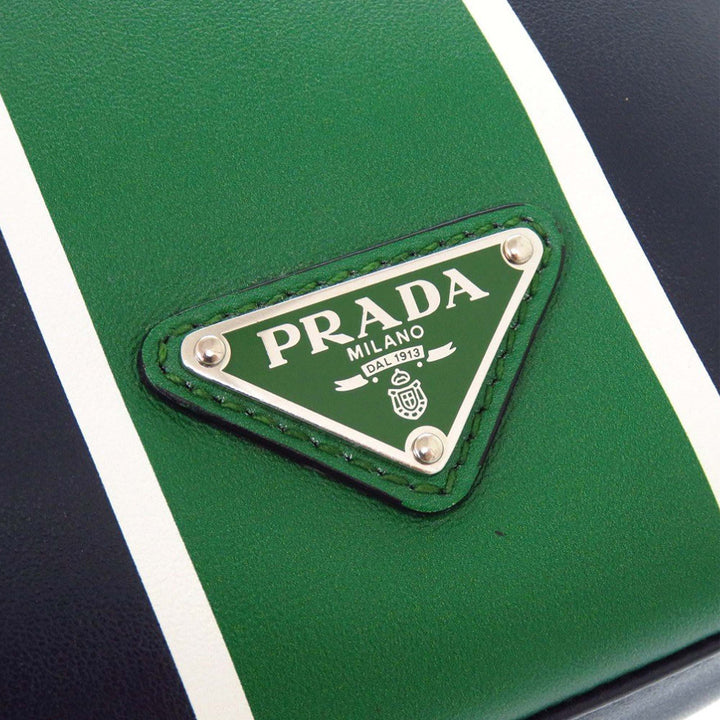 Prada Cuir Sac porté croisé