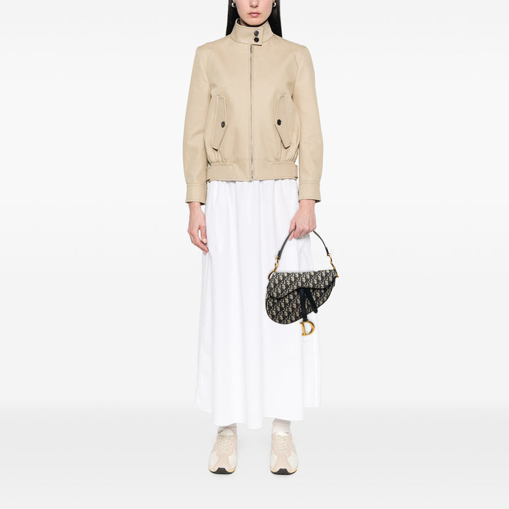 Saddle Sac Oblique Bleu