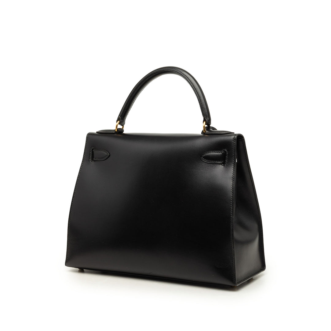 Box Veau Kelly Sellier 28 Box Noir