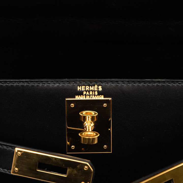 Box Veau Kelly Sellier 28 Box Noir