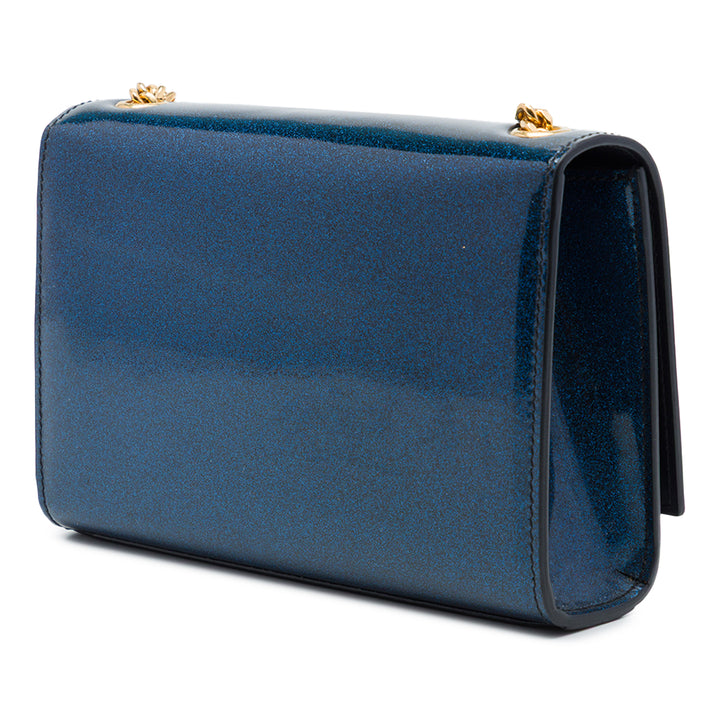 Saint Laurent Glitter Kate Sac Petit Bleu – vue 2 – GABY PARIS