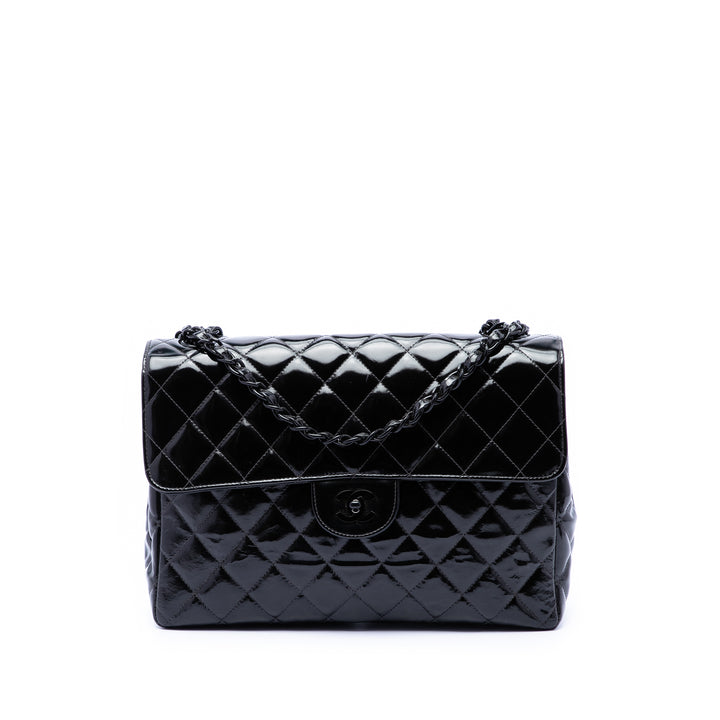 Chanel Classic Rabat simple Jumbo Cuir