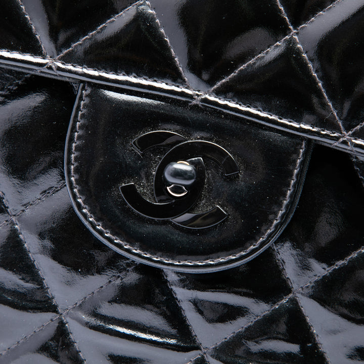 Chanel Classic Rabat simple Jumbo Cuir