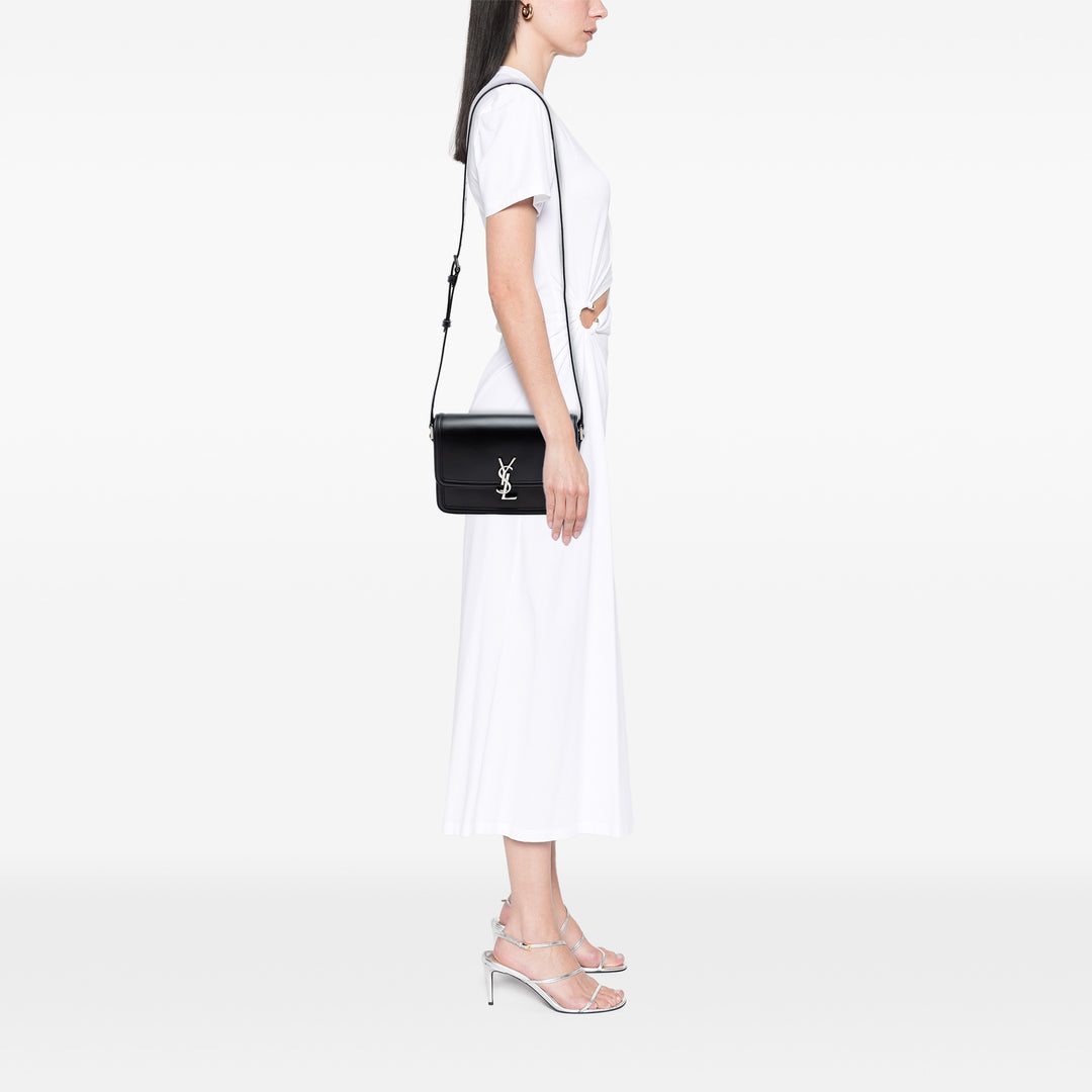 Saint Laurent Medium Cuir de veau Solferino Sac In Boîte