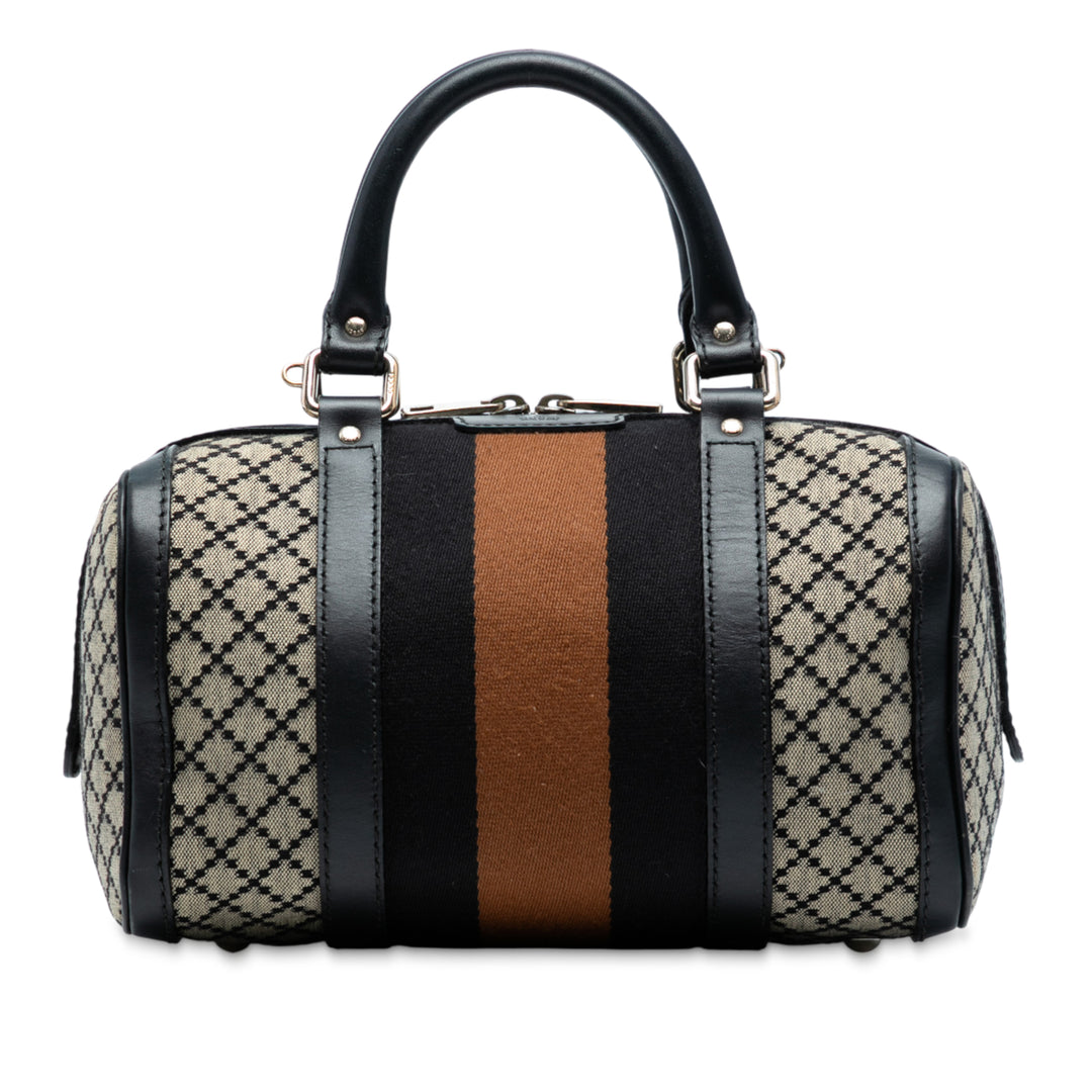 Gucci Small GG Toile Web Joy Boston Bag Marron – GABY PARIS Authentique
