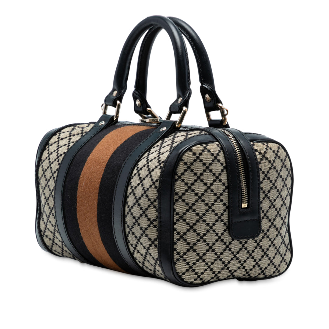 Gucci Small GG Toile Web Joy Boston Bag Marron – GABY PARIS Authentique
