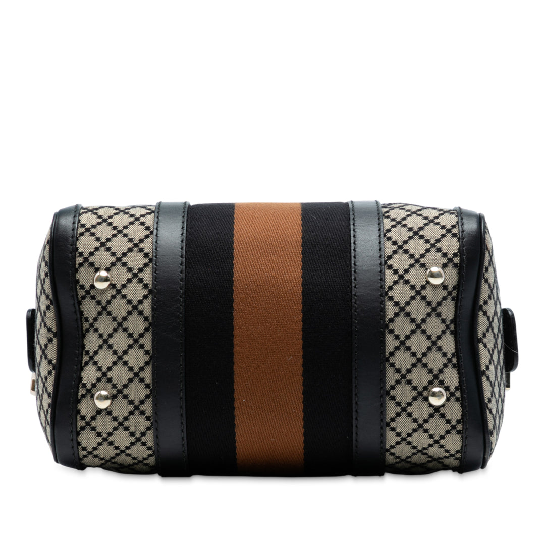 Gucci Small GG Toile Web Joy Boston Bag Marron – GABY PARIS Authentique