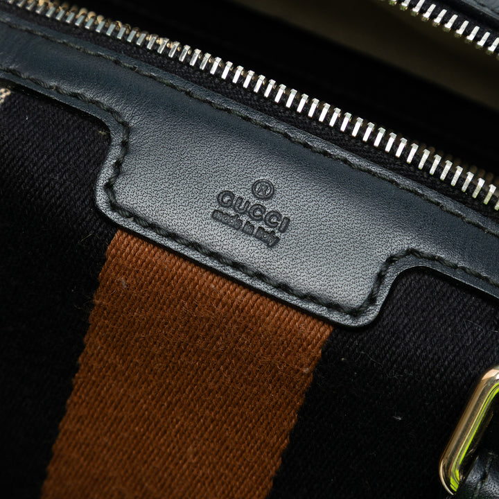 Gucci Small GG Toile Web Joy Boston Bag Marron – GABY PARIS Authentique