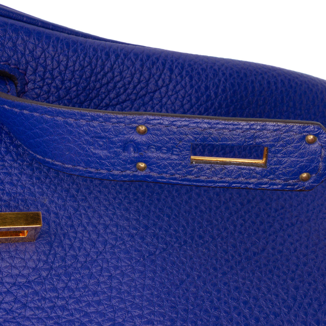 Togo Birkin Retourne 35 Blue - Gaby Paris