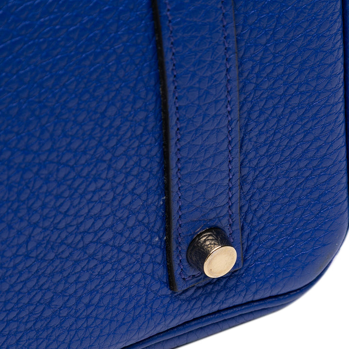 Togo Birkin Retourne 35 Blue - Gaby Paris