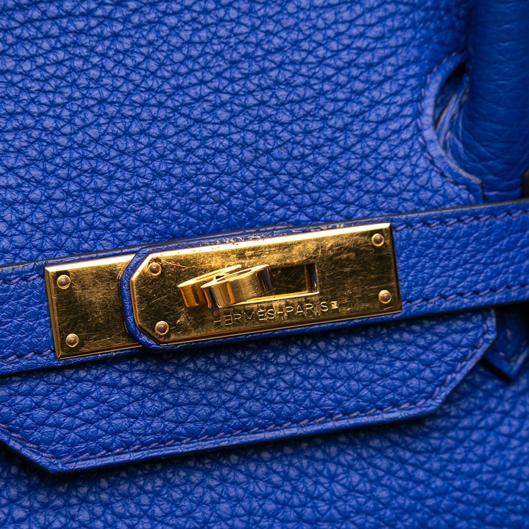 Togo Birkin Retourne 35 Blue - Gaby Paris