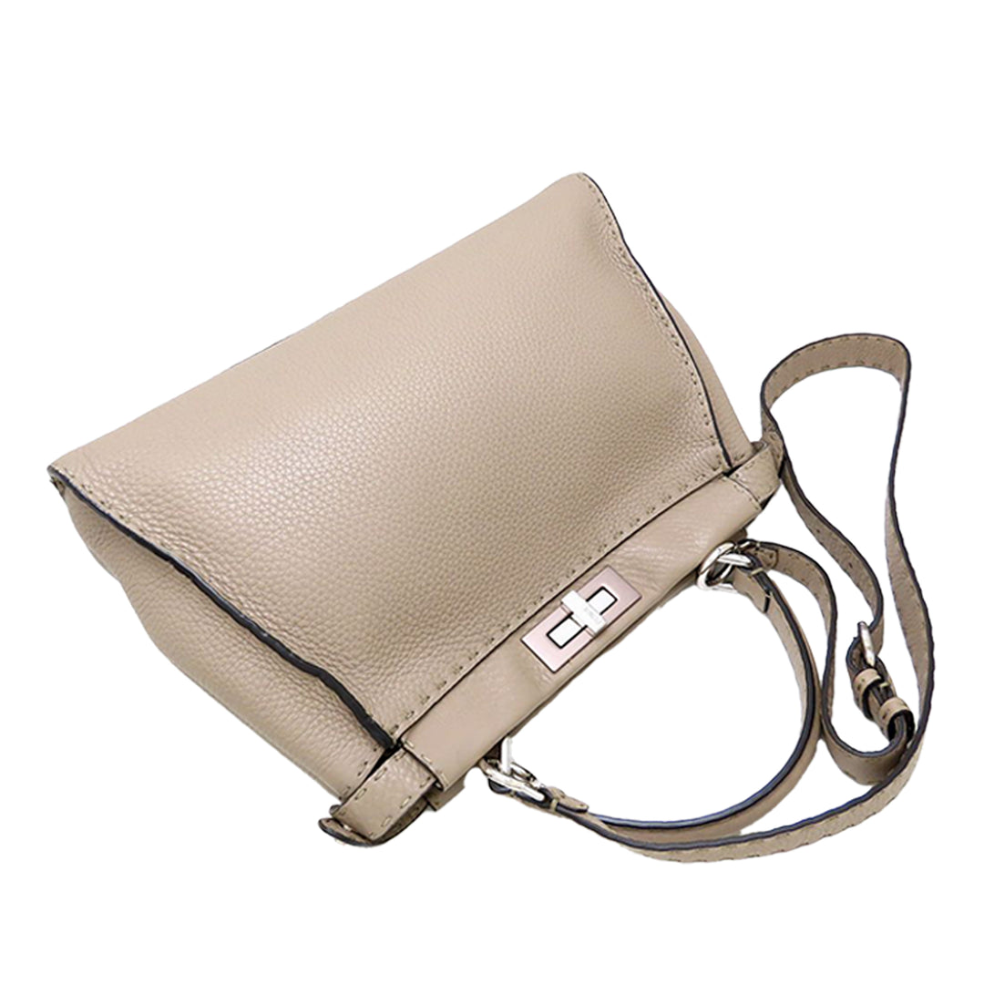 Fendi Medium Cuir Selleria Peekaboo Iconic Sac