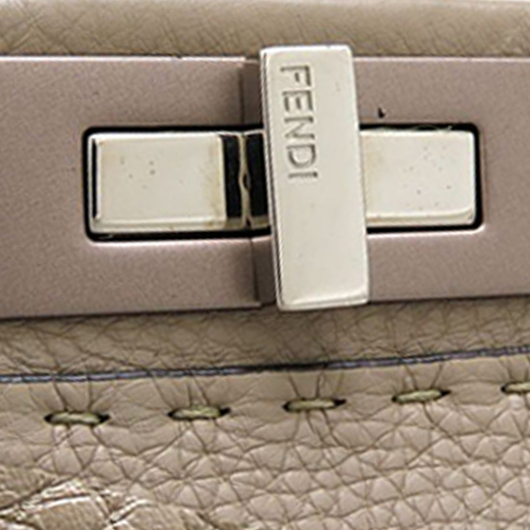 Fendi Medium Cuir Selleria Peekaboo Iconic Sac