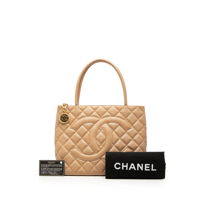 Chanel Caviar Medallion Cabas