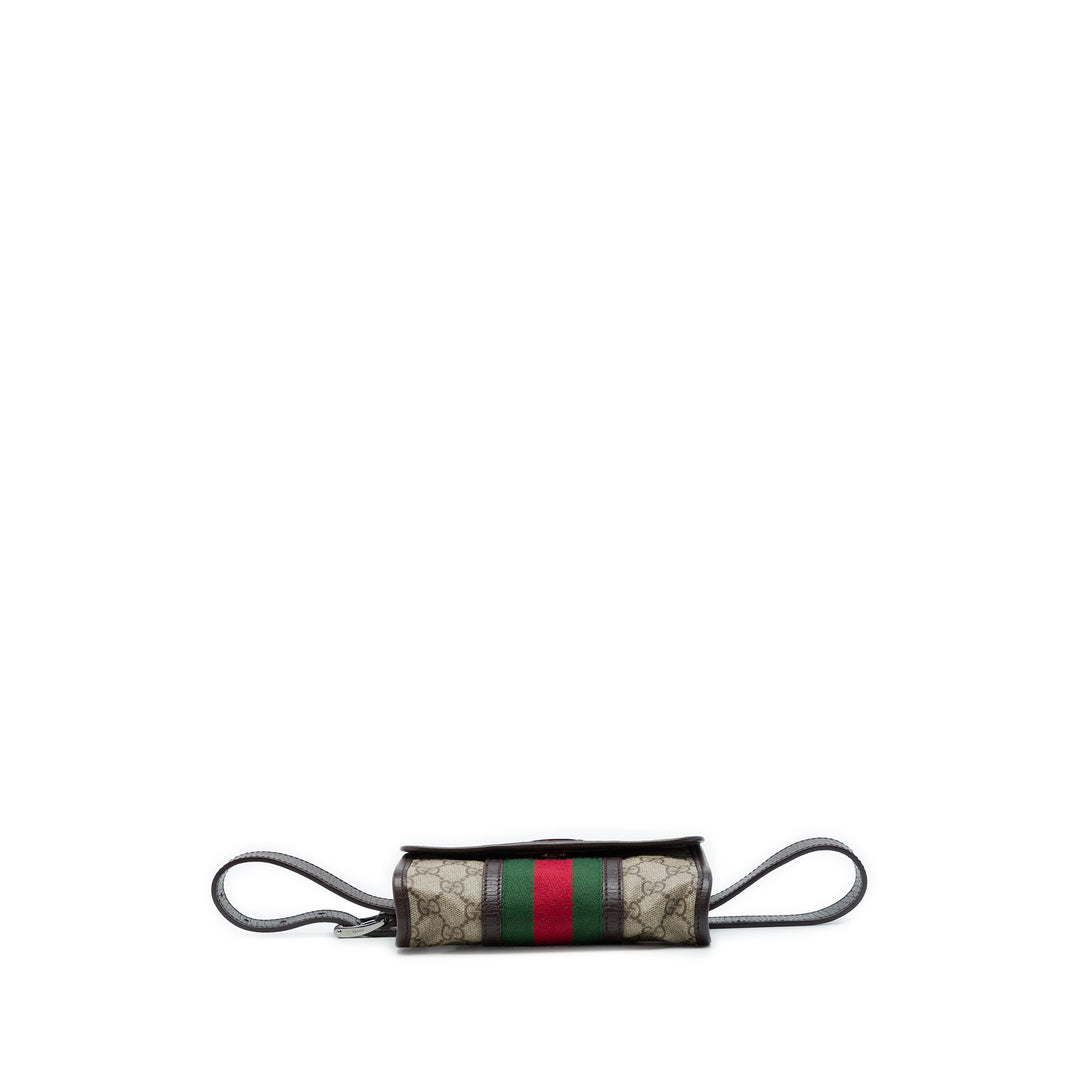 Gucci Ceinture Web GG Supreme Beige – vue 3 – GABY PARIS