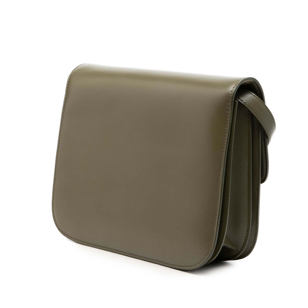 Classic Boîte Moyen Cuir de veau Vert