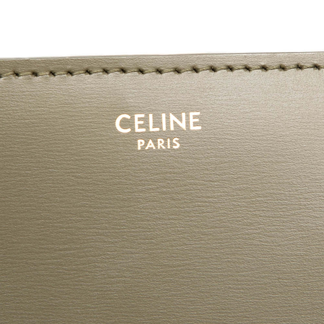 Classic Boîte Moyen Cuir de veau Vert