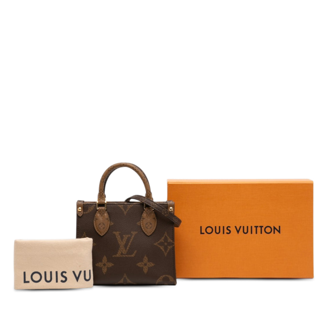 Louis Vuitton Monogram Reverse OnTheGo BB