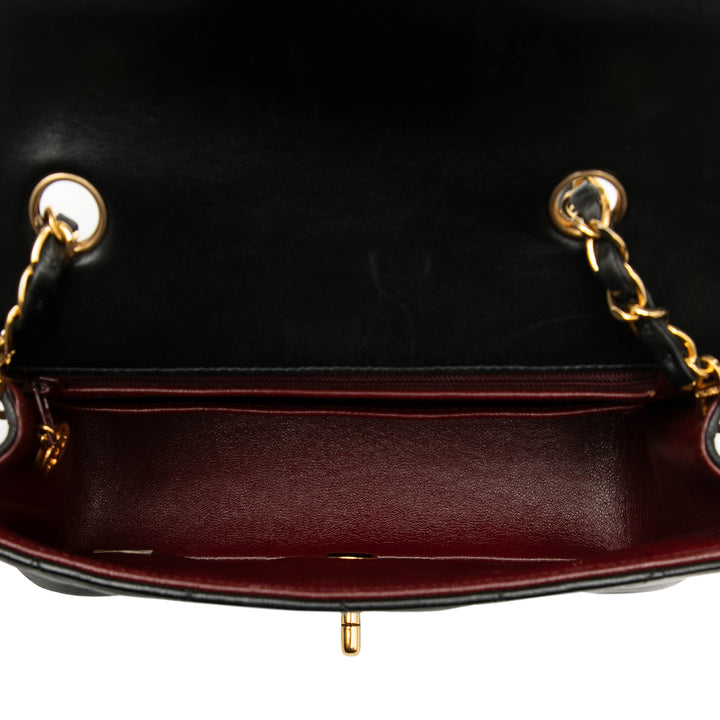 Chanel Small Cuir d’agneau Diana Flap Noir – GABY PARIS Authentique