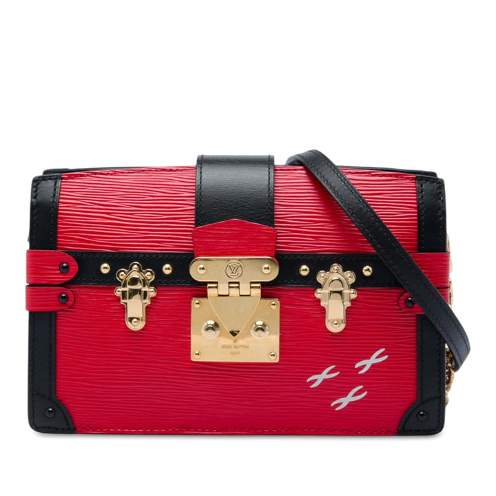 Trunk Pochette Épi Rouge