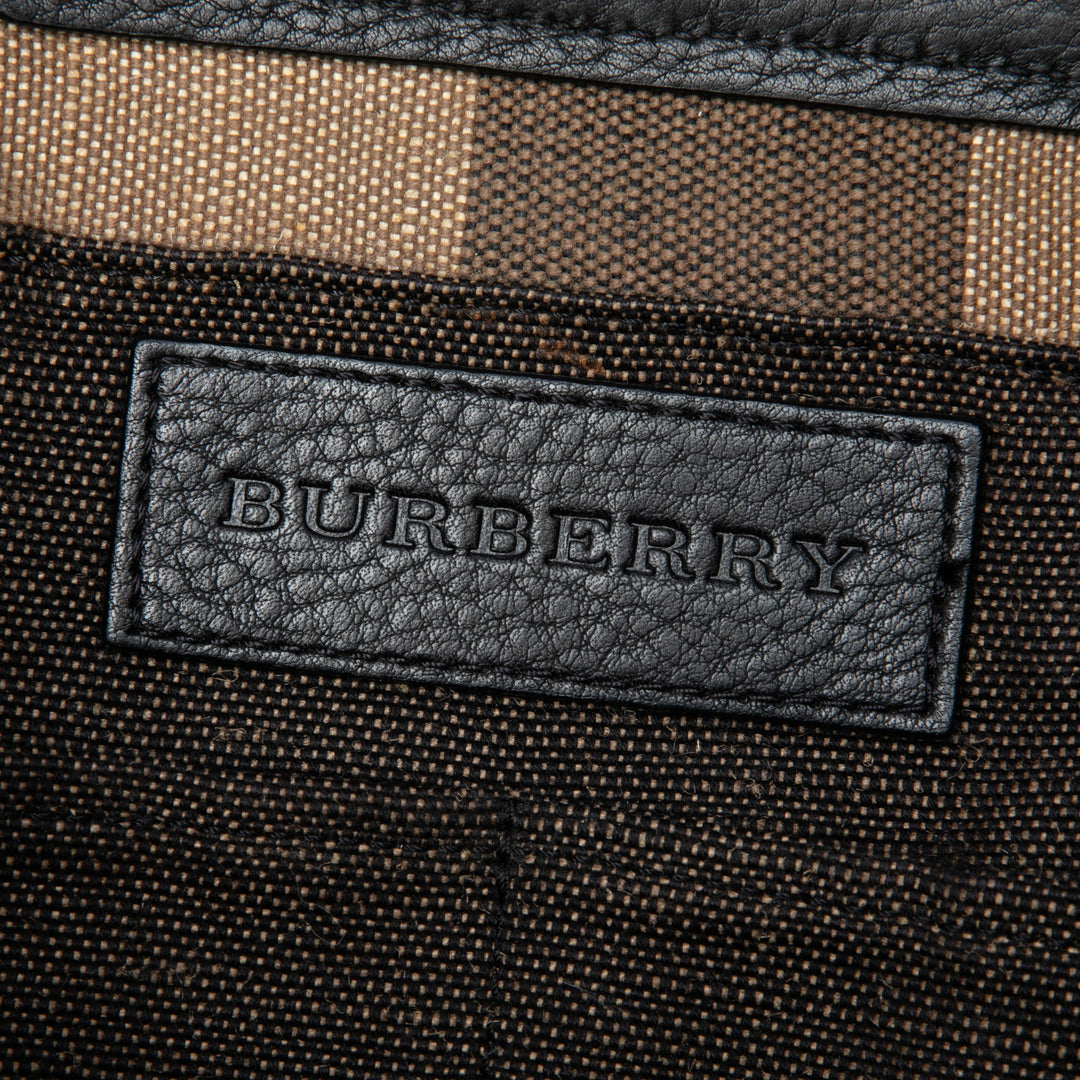 Burberry Mega Check Toile Korbin Sac à dos