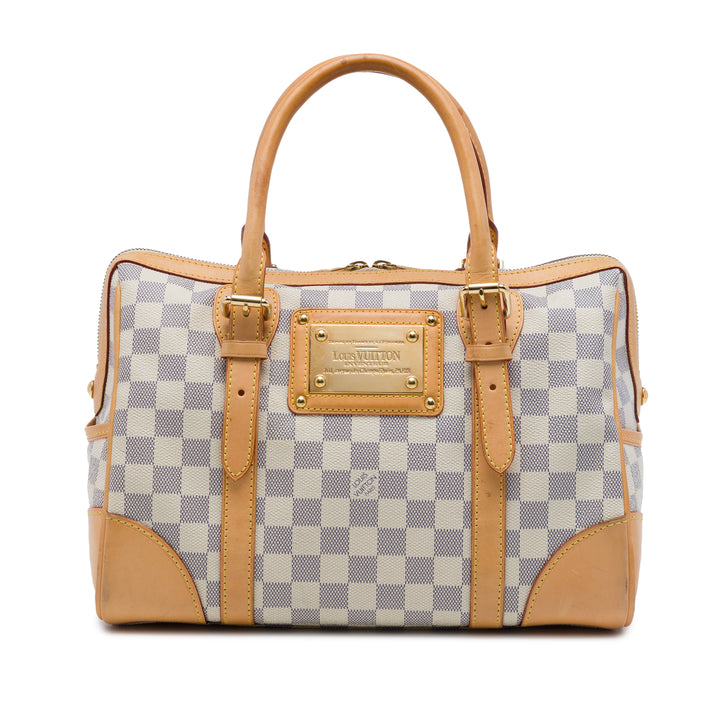 Berkeley Damier Azur Blanc