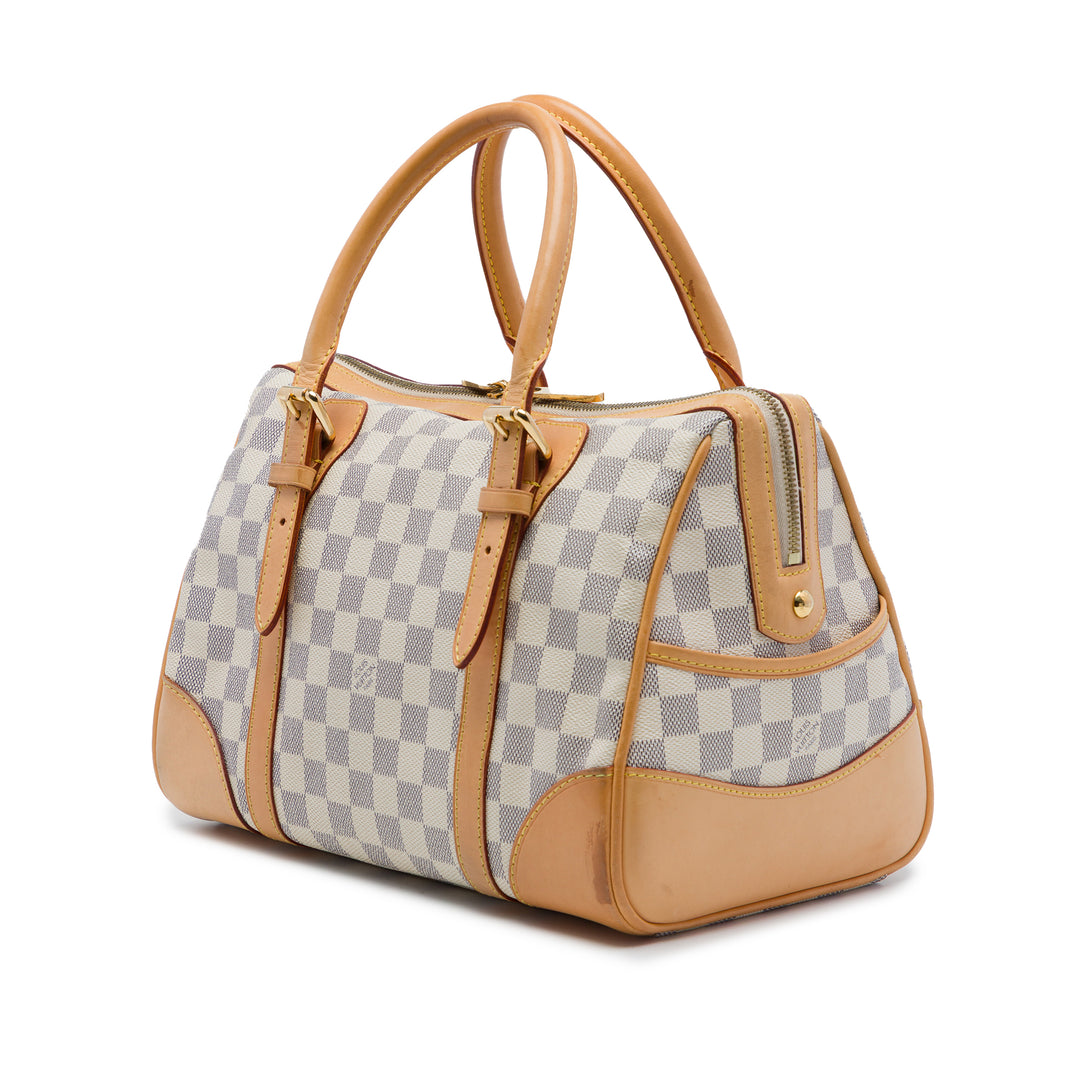 Berkeley Damier Azur Blanc
