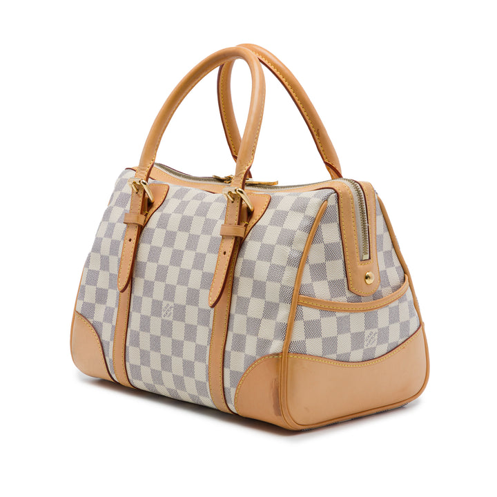 Berkeley Damier Azur Blanc