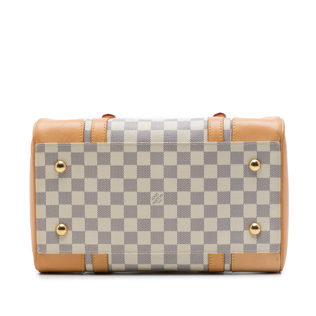 Berkeley Damier Azur Blanc