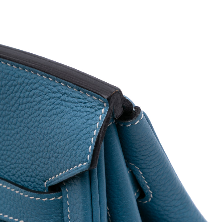 Hermès Togo Birkin Retourne 35 Bleu