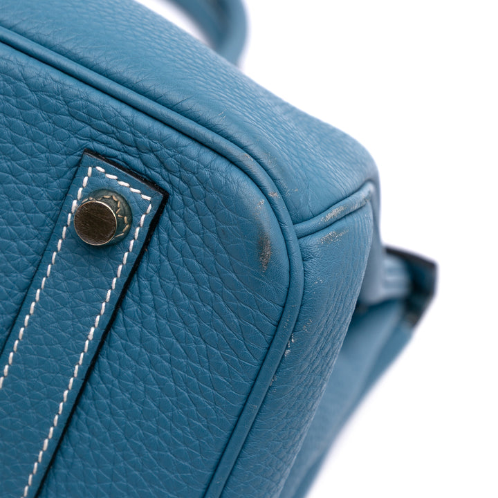 Hermès Togo Birkin Retourne 35 Bleu