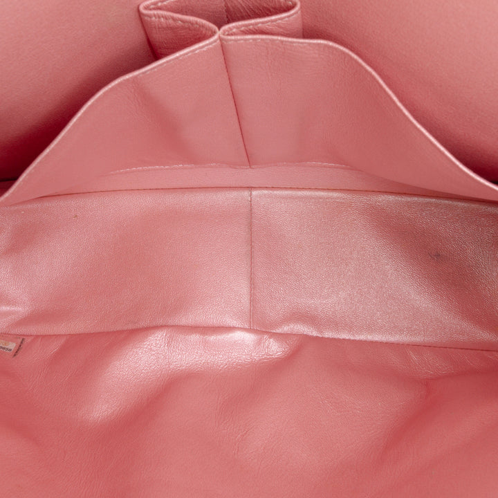 Chanel Jumbo Classic Iridescent Caviar Double rabat