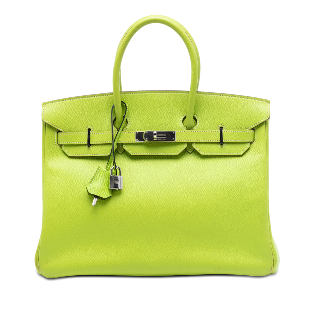 Hermès Epsom Candy Verso Birkin Retourne 35