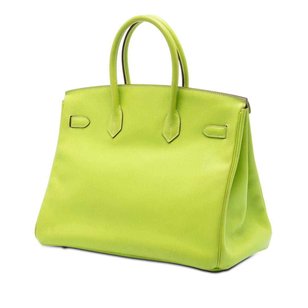 Hermès Epsom Candy Verso Birkin Retourne 35