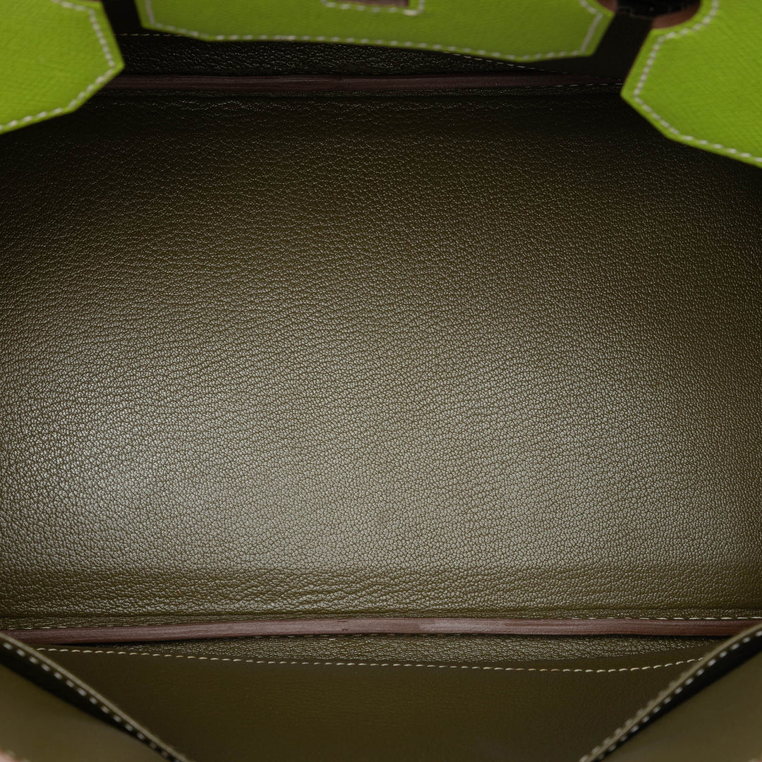 Hermès Epsom Candy Verso Birkin Retourne 35