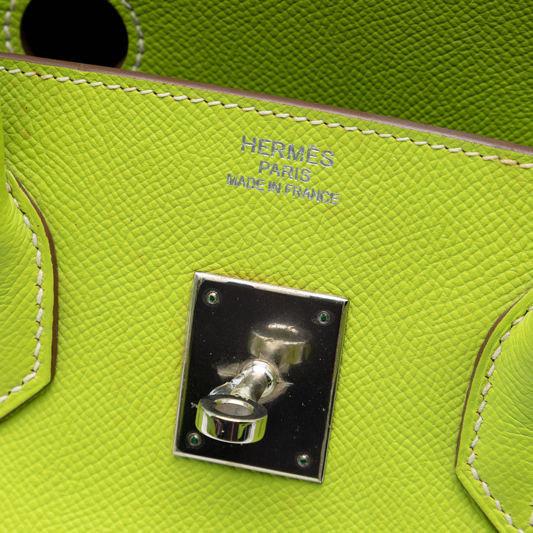 Hermès Epsom Candy Verso Birkin Retourne 35