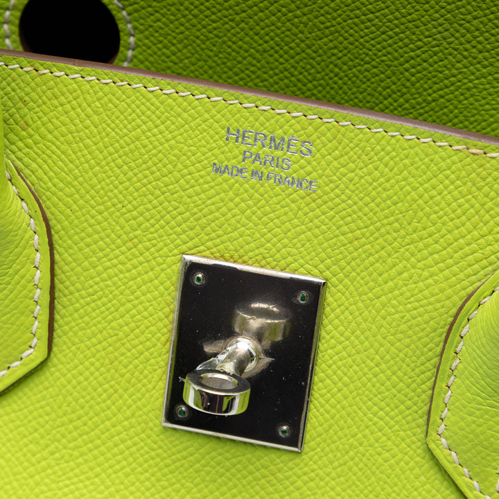 Hermès Epsom Candy Verso Birkin Retourne 35