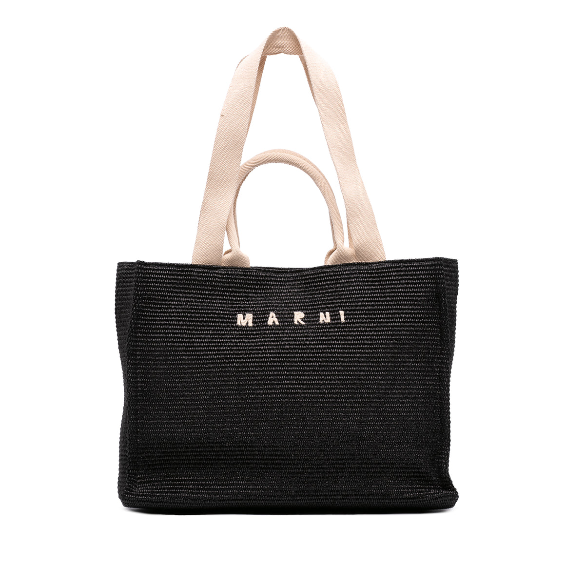 Marni Effect brodé Logo North West Cabas Noir – vue principale – GABY PARIS