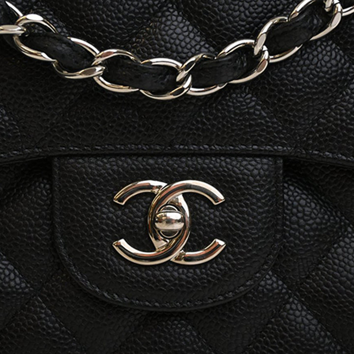 Chanel Jumbo Classic Caviar Double rabat