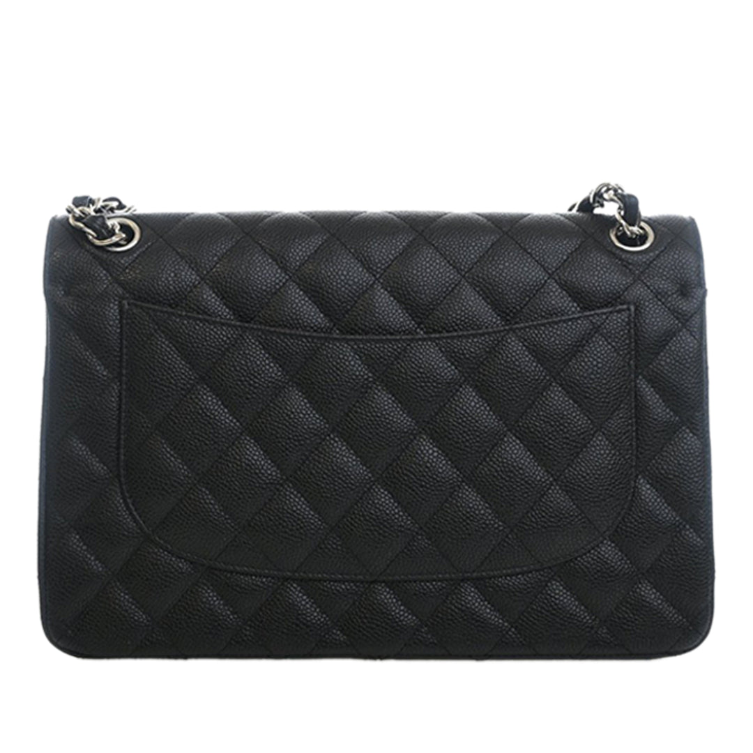 Chanel Jumbo Classic Caviar Double rabat