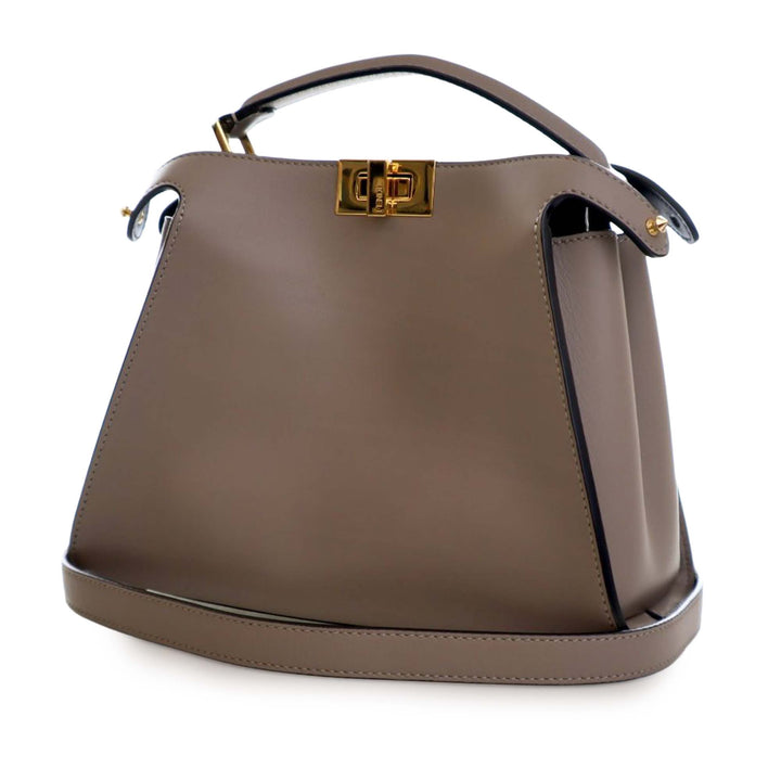 Fendi Small Cuir Peekaboo Iconic Essentially Sac