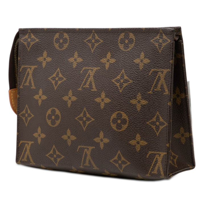 Louis Vuitton Trousse de toilette 19 Monogram Marron