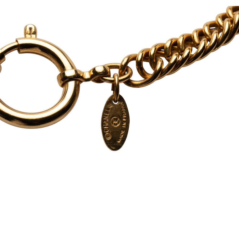 Chanel Doré Plated Loupe Magnifying Glass Pendant Collier Doré – GABY PARIS Authentique