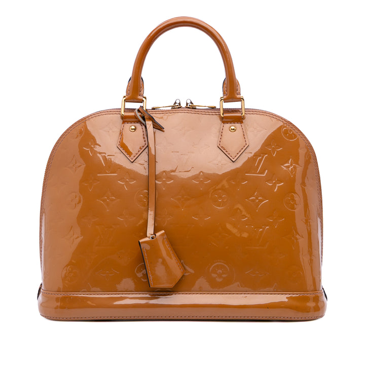 Louis Vuitton Monogram Vernis Alma PM Marron – GABY PARIS Authentique