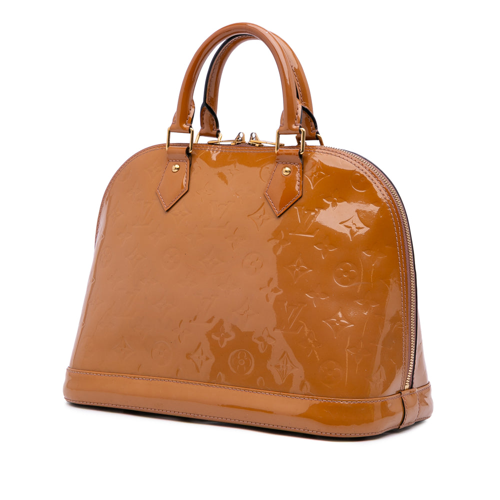 Louis Vuitton Monogram Vernis Alma PM Marron – GABY PARIS Authentique