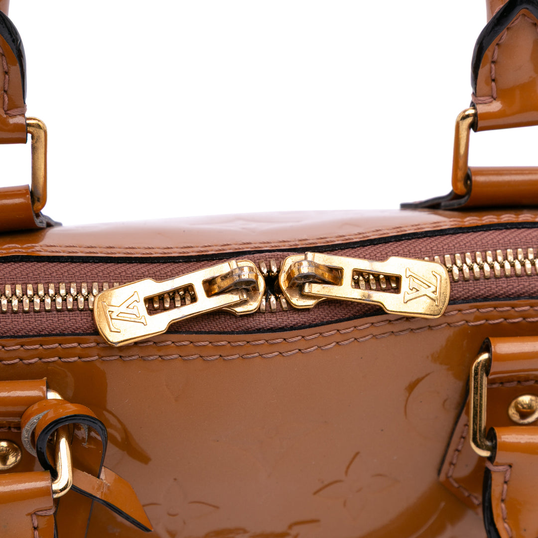 Louis Vuitton Monogram Vernis Alma PM Marron – GABY PARIS Authentique